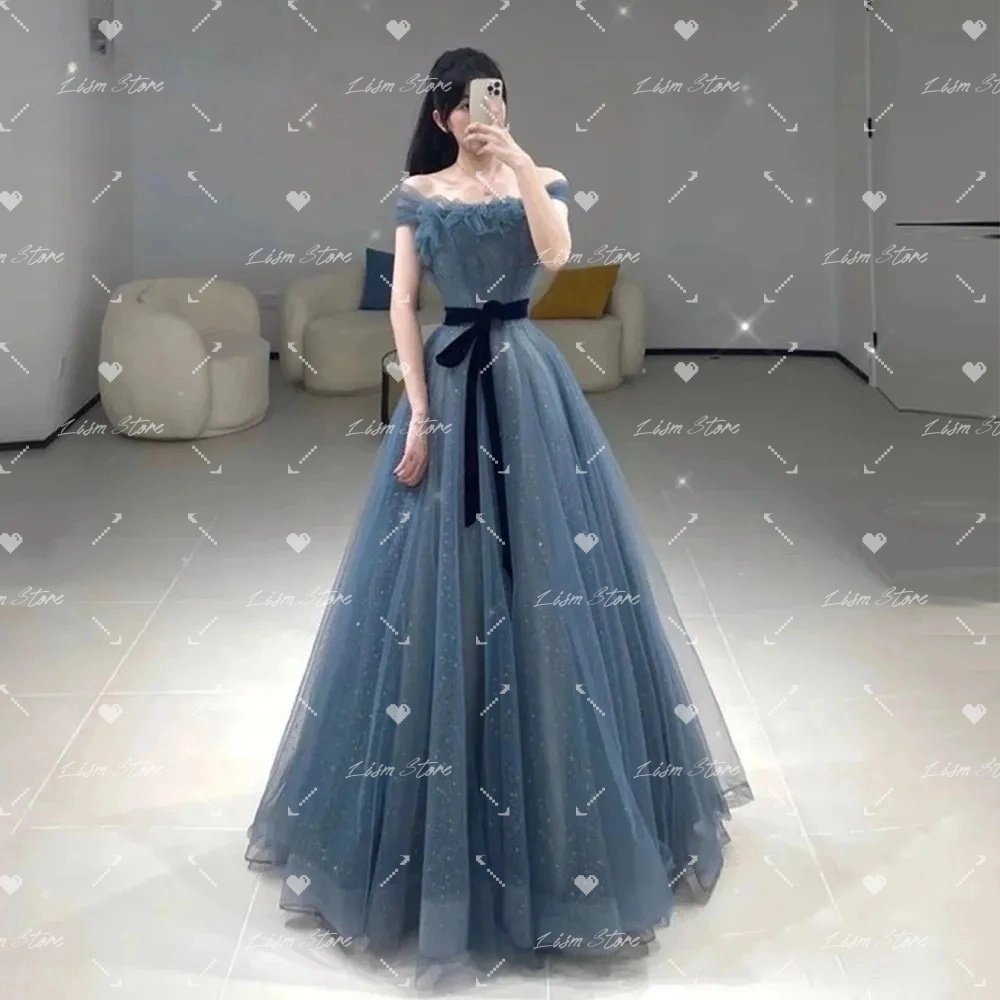 Modern Korean Lifestyle - Robe de soirée scintillante en tulle