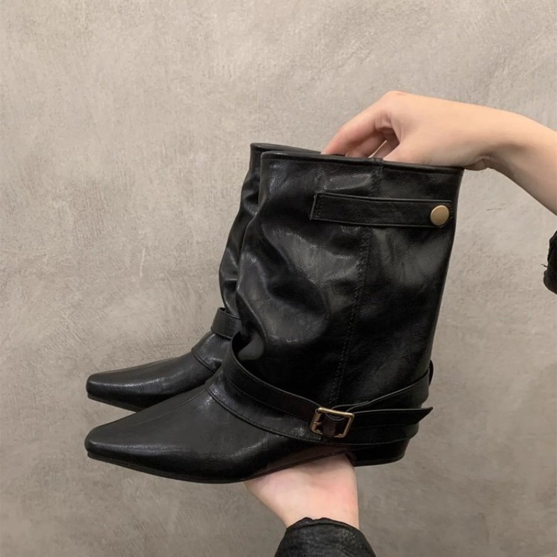 Bottines classiques à bout poi - Modern Korean Lifestyle avis et prix